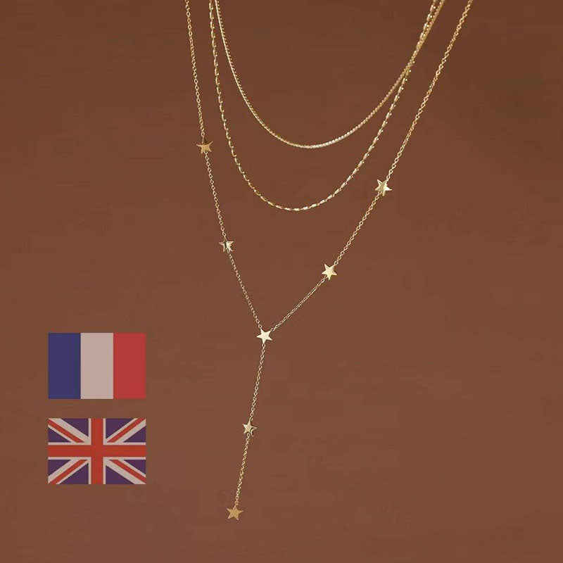 Wholesale Stainless Steel Fine 18K Gold Filled Custom Permanent Jewelry Chains Fashion Pendant & Charms Necklaces for Women