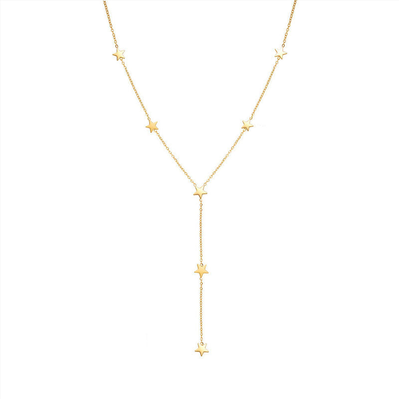 Wholesale Stainless Steel Fine 18K Gold Filled Custom Permanent Jewelry Chains Fashion Pendant & Charms Necklaces for Women