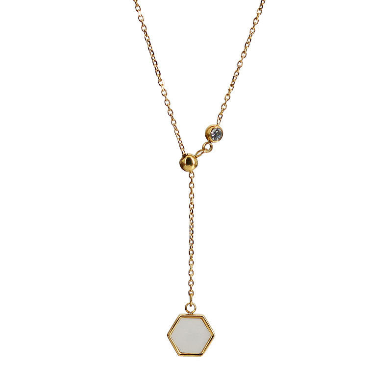 Crafted from premium 316L medical-grade stainless steel, this necklace boasts excellent oxidation resistance and rust prevention. It maintains its color and avoids causing allergies even with long-term wear, making it friendly to sensitive skin.