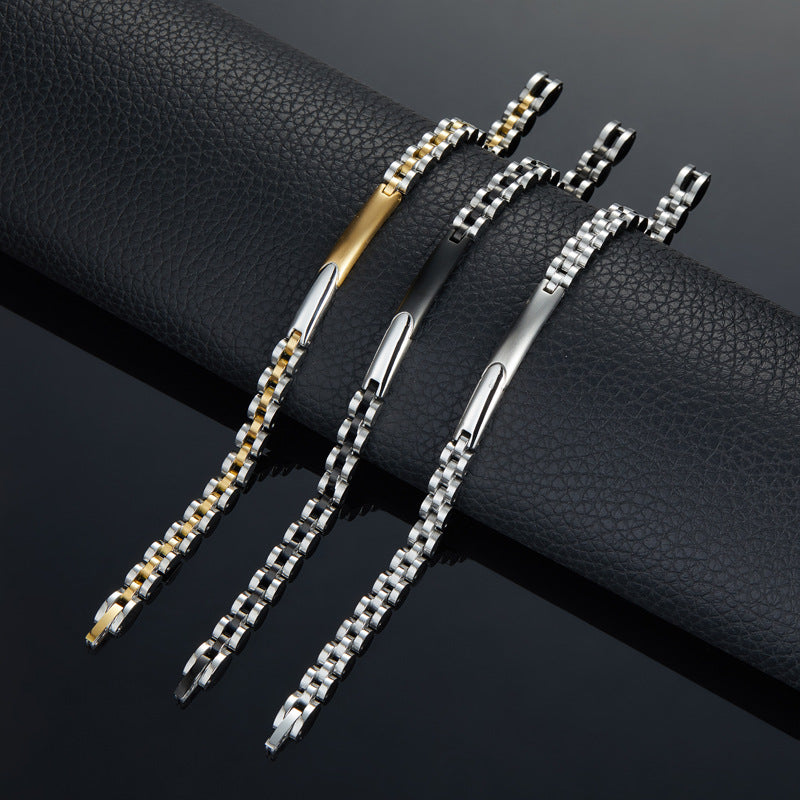 Women's Titanium Steel Chain Bracelet