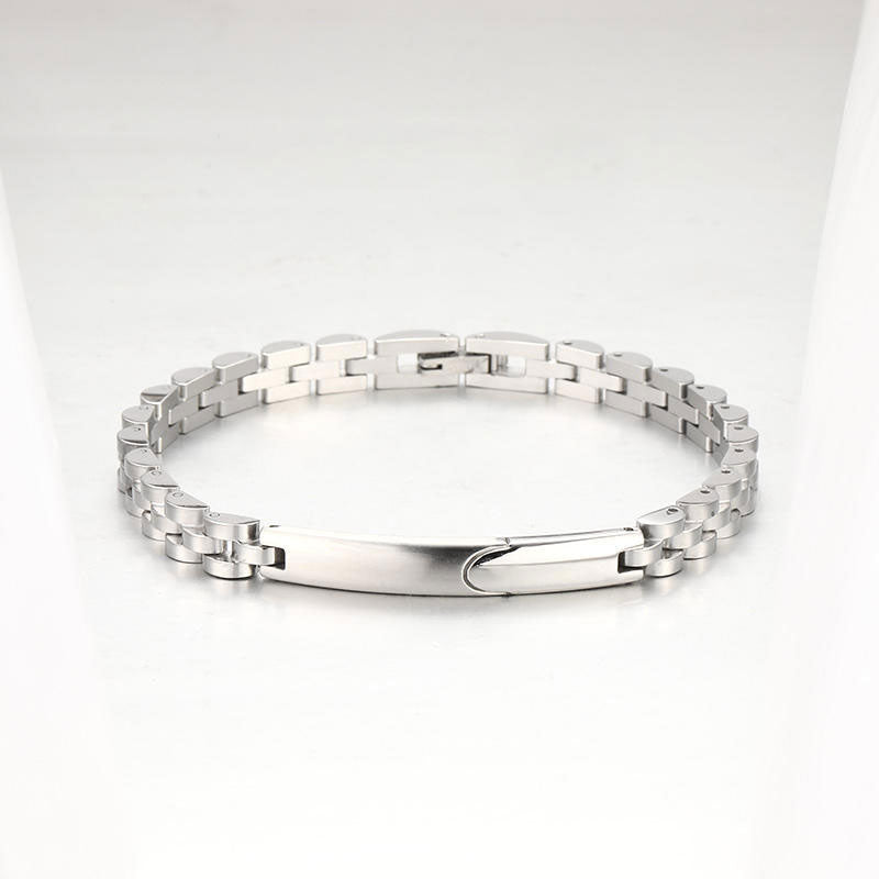 Jewelry High Quality Fade Resistant Durable Gold Plate Sliver Plate Chucky Fashion Bangle Bracelet Jewelry for Women/Men's