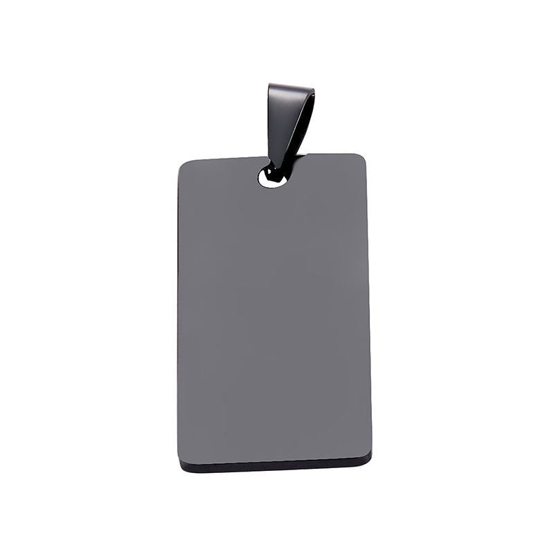 New Arrival Wholesale Customized Tarnish Free Stainless Steel Blank Necklace for Engraving