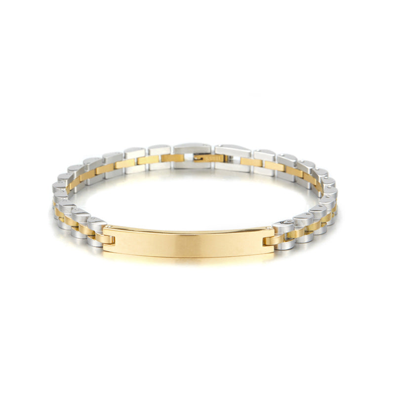 Women's Titanium Steel Chain Bracelet
