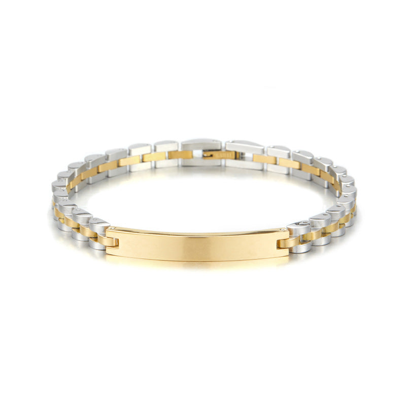 Women's Titanium Steel Chain Bracelet