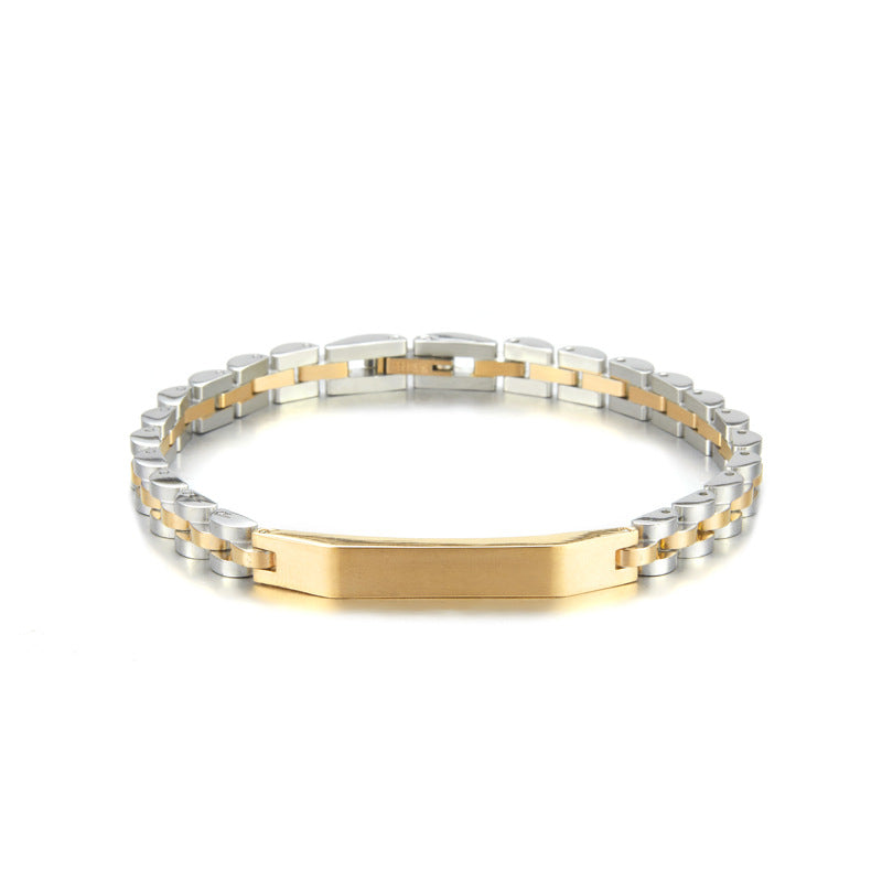 Women's Titanium Steel Chain Bracelet