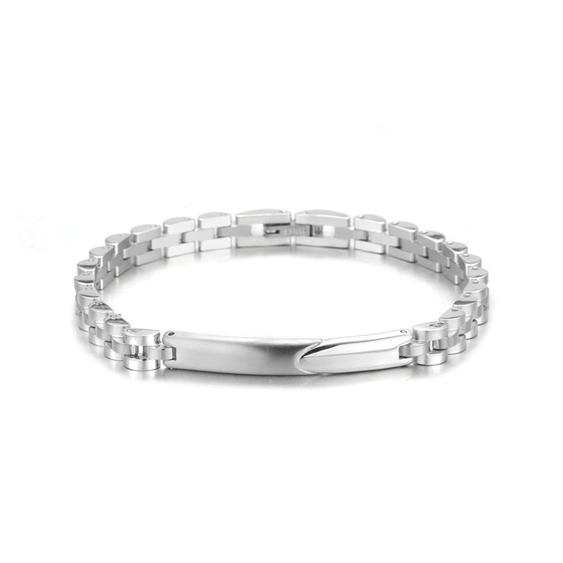 Women's Titanium Steel Chain Bracelet