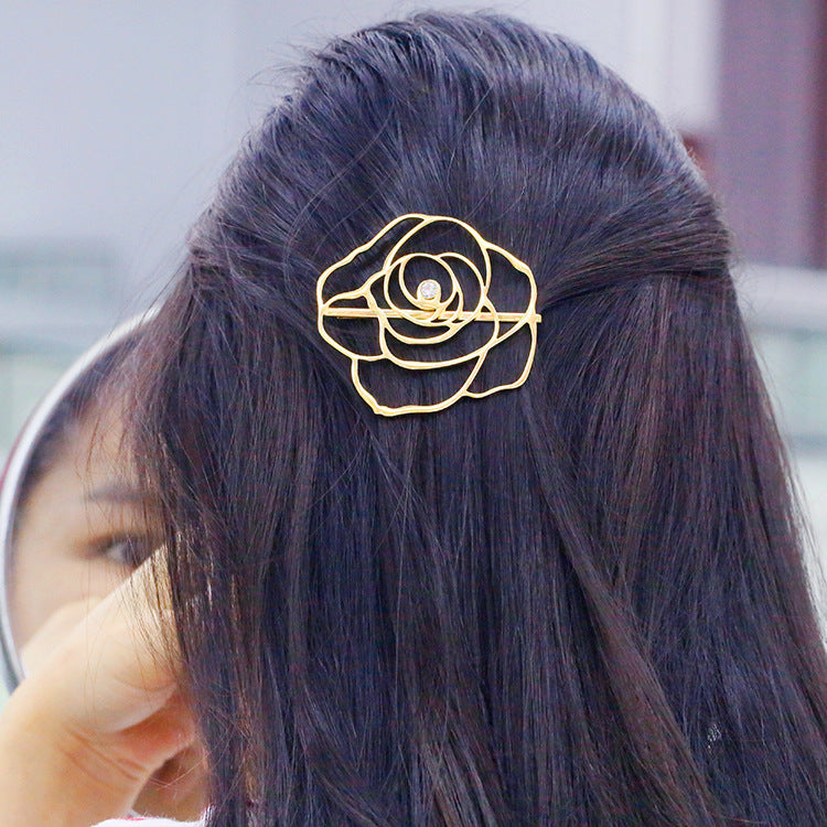 Floral Hair Clips