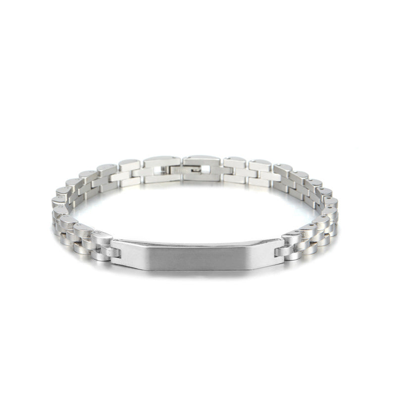 Women's Titanium Steel Chain Bracelet