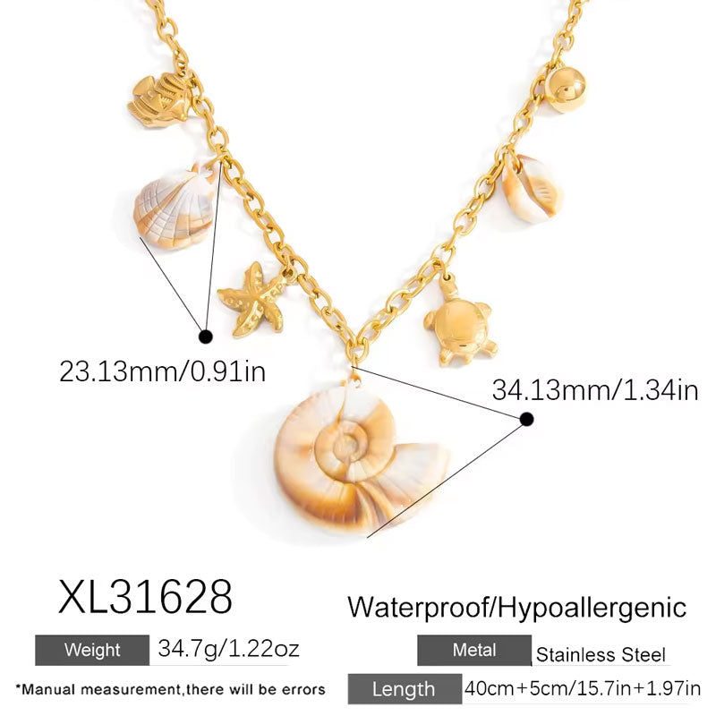 VVS Wholesale Stainless Steel Fine Gold Filled Custom Permanent Jewelry Gold Fashion Chains Pendant & Charms Necklaces for Women