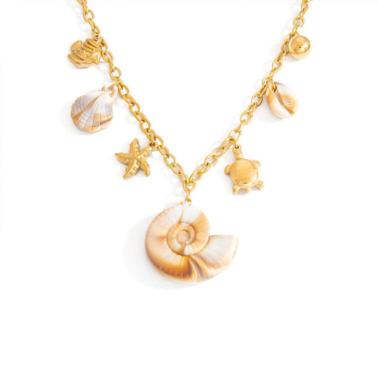 VVS Wholesale Stainless Steel Fine Gold Filled Custom Permanent Jewelry Gold Fashion Chains Pendant & Charms Necklaces for Women