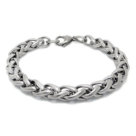 2025 Fashion Design Wholesale Anti-Allergy High Polish 304 Stainless Steel Chain Bracelet
