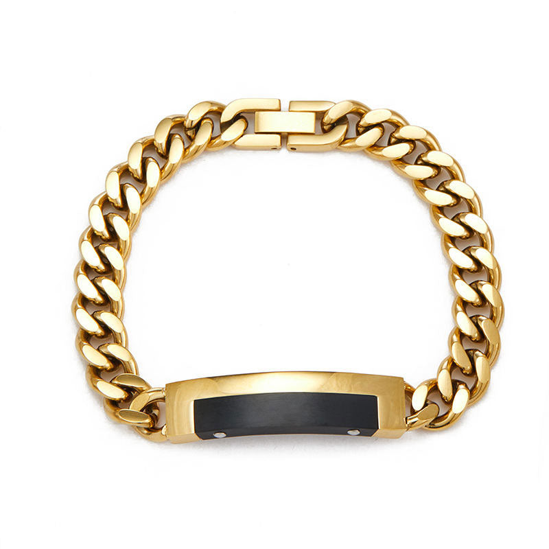 Fashion Wholesale Anti-Allergy High Polish Stainless Steel High Quality Cuban Bracelet