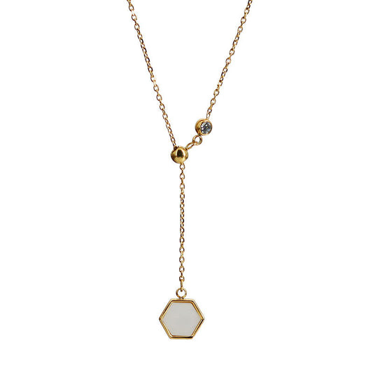 Crafted from premium 316L medical-grade stainless steel, this necklace boasts excellent oxidation resistance and rust prevention. It maintains its color and avoids causing allergies even with long-term wear, making it friendly to sensitive skin.