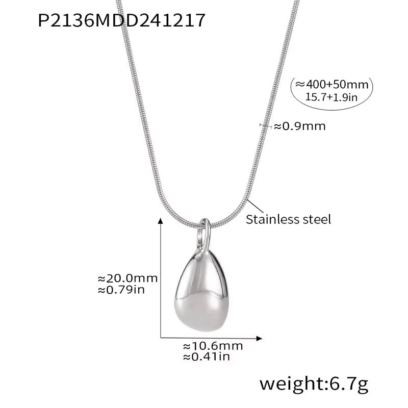 Dainty 18K Gold Plated Stainless Steel Chain Choker Necklace Sets Minimalist Jewelry Pearl Bead Layered Necklaces for Women