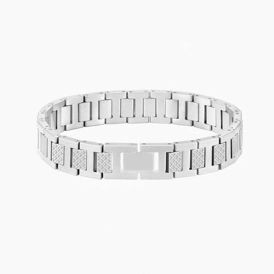 Trendy Custom Luxury Anti Tarnish Solid 14k 18k Gold Stainless Steel Braceletes for Men Women