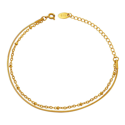 Fashion Statement Elegant Jewelry Fade Resistant Durable Hypoallergenic PVD 18k Gold Fashion Bangle Bracelet Jewelry for Women