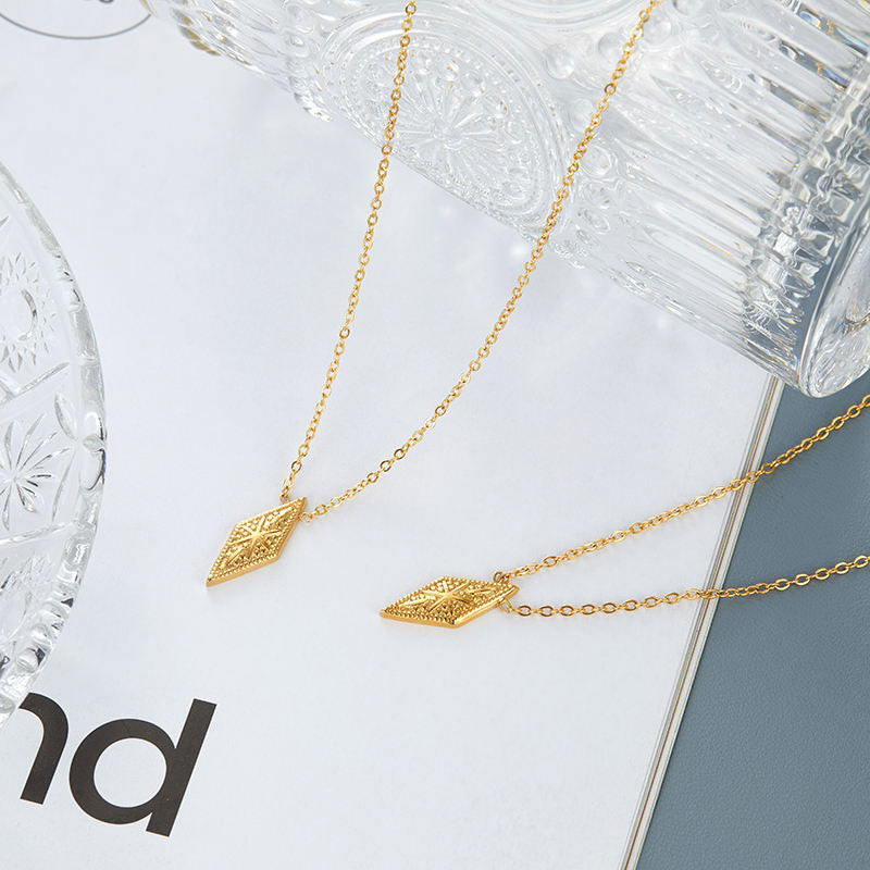 Big Popularity Unbreakable Wholesale Fine Jewelry Necklaces Stainless Steel Minimalist Fashion Pendant Necklaces for Women/Men