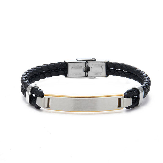 Fashion New Anti-Allergy Tarnish Free Stainless Steel Wholesale Custom Men Bracelet