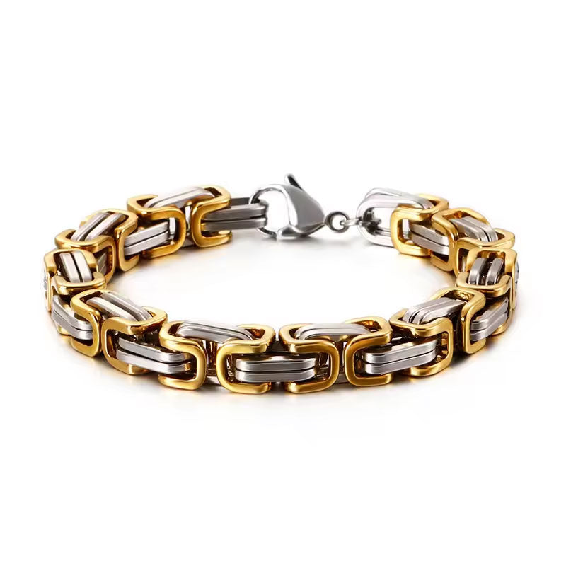 High Quality New Design Wholesale Custom Stainless Steel Handmade Chain Bracelets