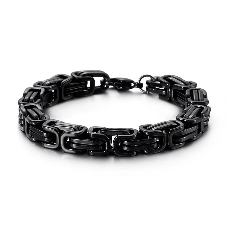 High Quality New Design Wholesale Custom Stainless Steel Handmade Chain Bracelets