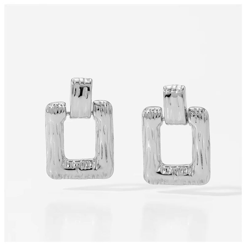 Stainless Steel Metal Cherry Cute Ear Studs Fashion Exquisite Golden Stud Earrings for Women Waterproof Jewelry