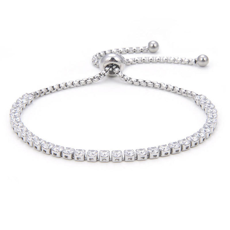 Classic 2025 High Quality Custom Fashion Luxury Zircon Stainless Steel Iced Out Bracelet Men for Men Boys