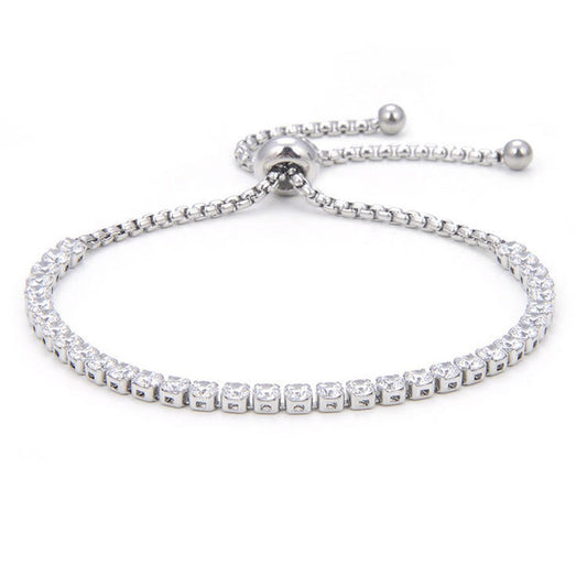 Classic 2025 High Quality Custom Fashion Luxury Zircon Stainless Steel Iced Out Bracelet Men for Men Boys