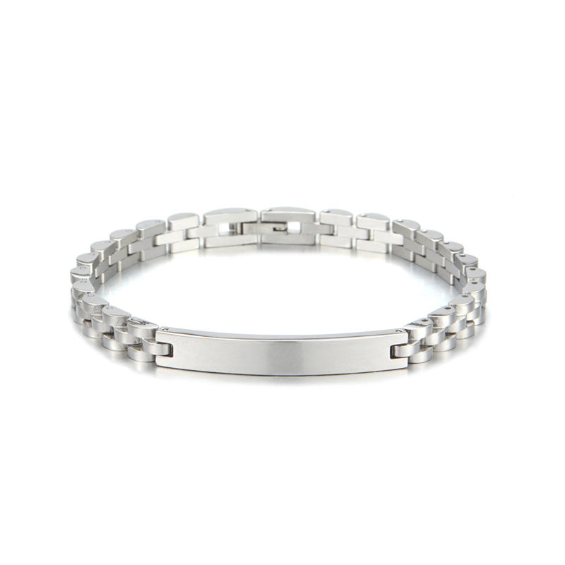 Women's Titanium Steel Chain Bracelet